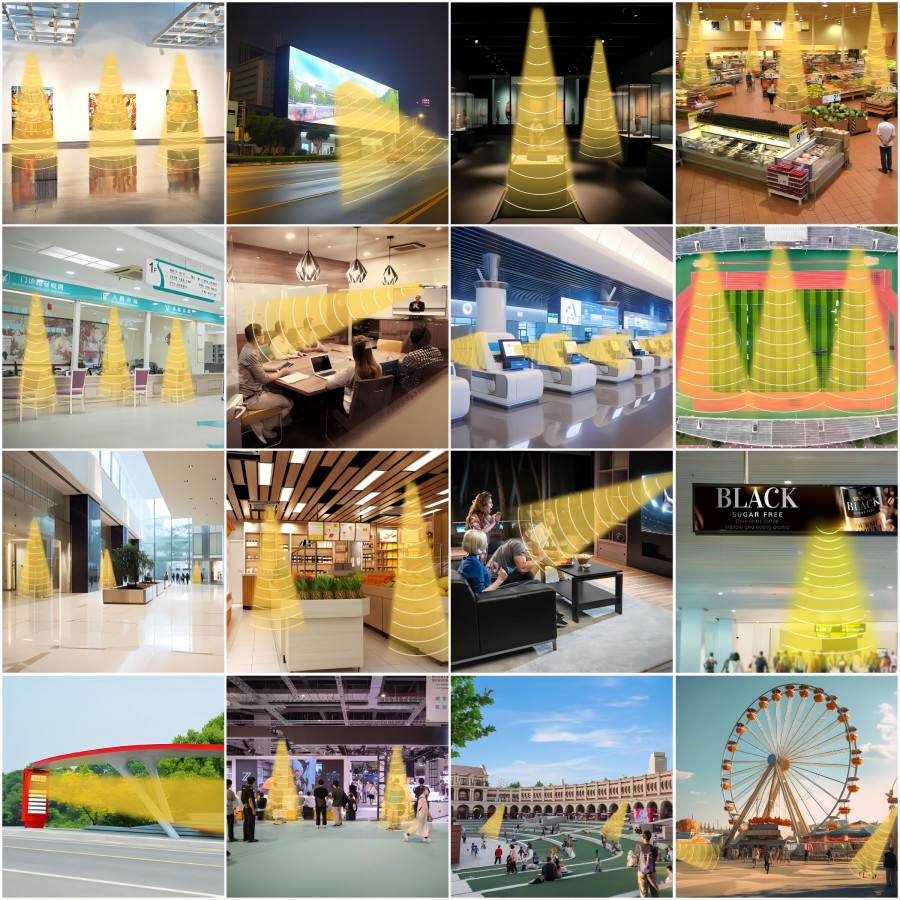 定向傳音的音響場(chǎng)景匯總