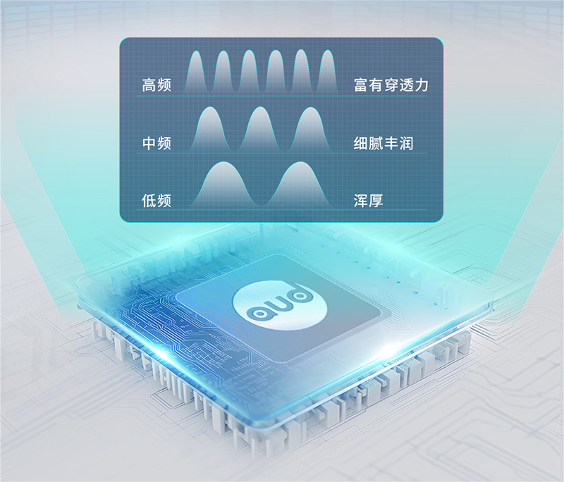 專業(yè)級(jí)芯片,還原真實(shí)人聲,聲音更自然