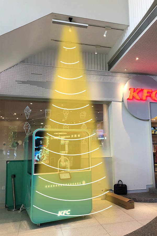 無(wú)人售賣機(jī)集成定向音響