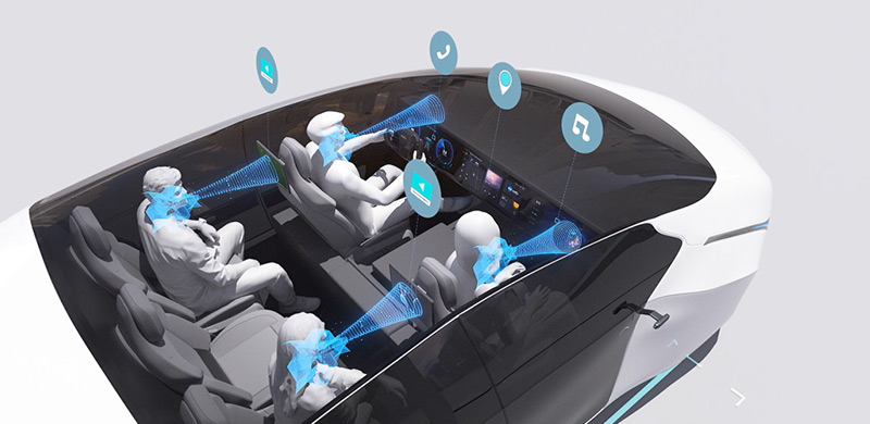 定向音箱聚音屏在車內打造獨立音區(qū)系統(tǒng)