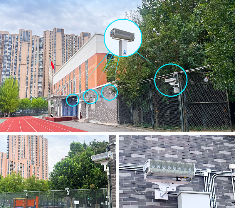 清聽聲學(xué)操場定向廣播系統(tǒng)落地北京朝陽外國語學(xué)校