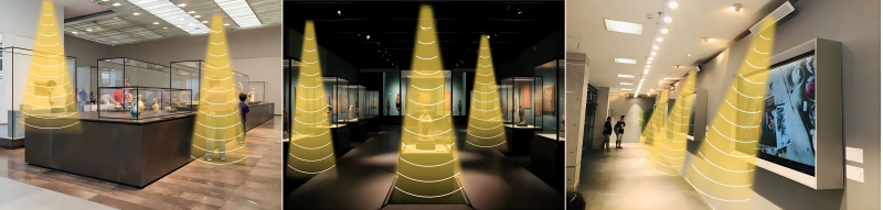 展覽展示行業使用定向聲音響