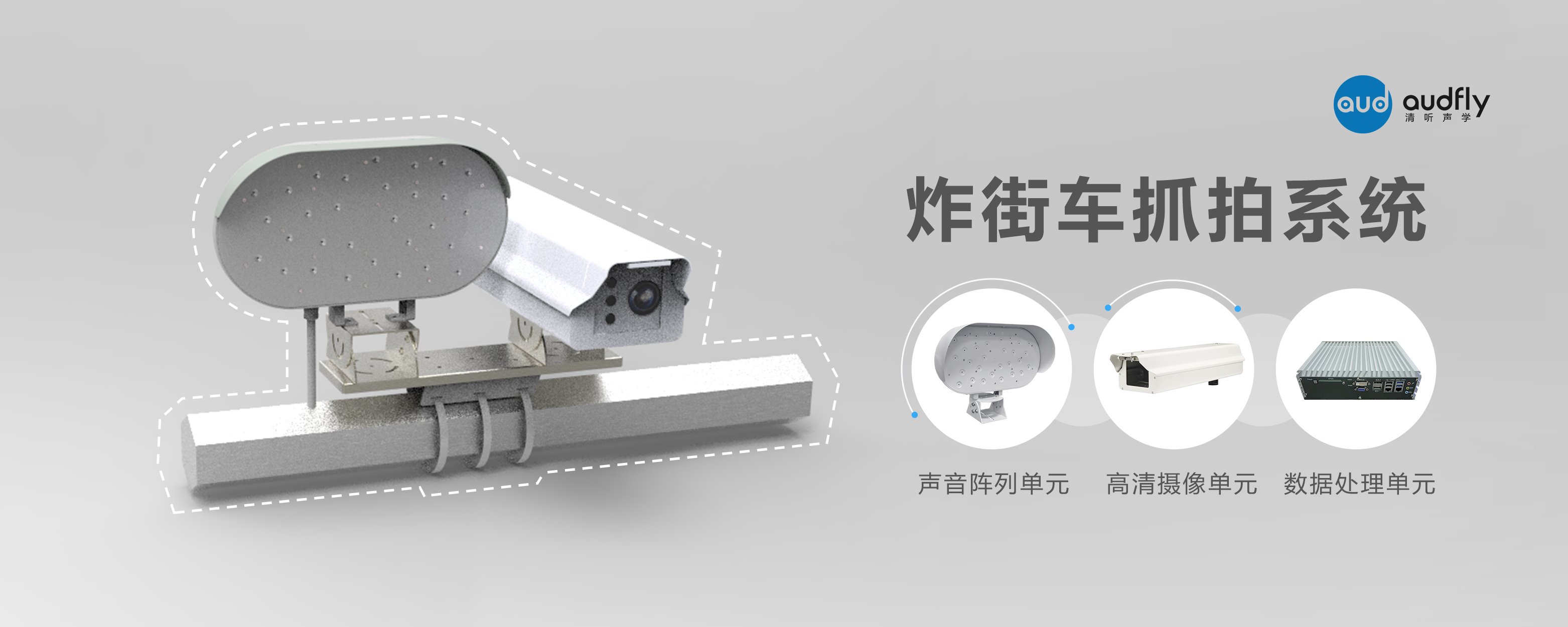 清聽聲學(xué)炸街車抓拍系統(tǒng)